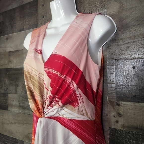 New Donna Karan Graphic Bodycon Formal Dress size 2 - Picture 4 of 9